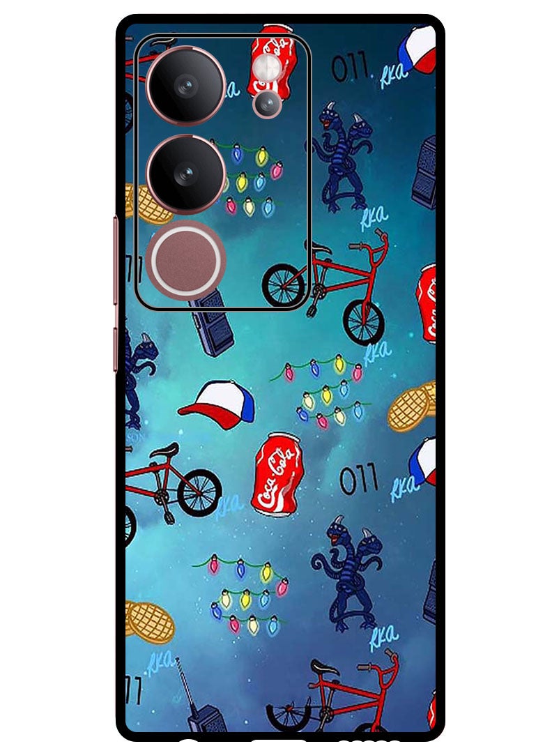 Theodor Protective Case Anti Scratch Shock Proof Bumper Cover For Vivo V29 - V29 Pro Stranger Things - Image 1