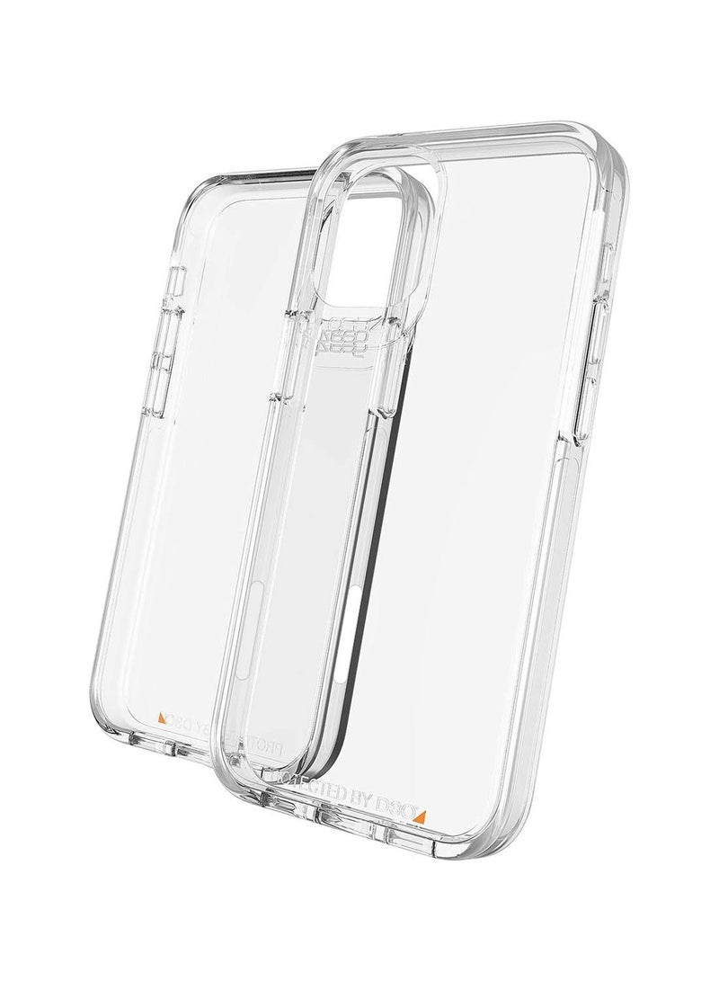 Gear4 Apple iPhone 16 Plus 2024 Gear4 Premium Protection Series Crystal Palace D3O Crystalex Drop Protection Completely Transparent Ultra Hybrid Case Cover - Clear - Image 4
