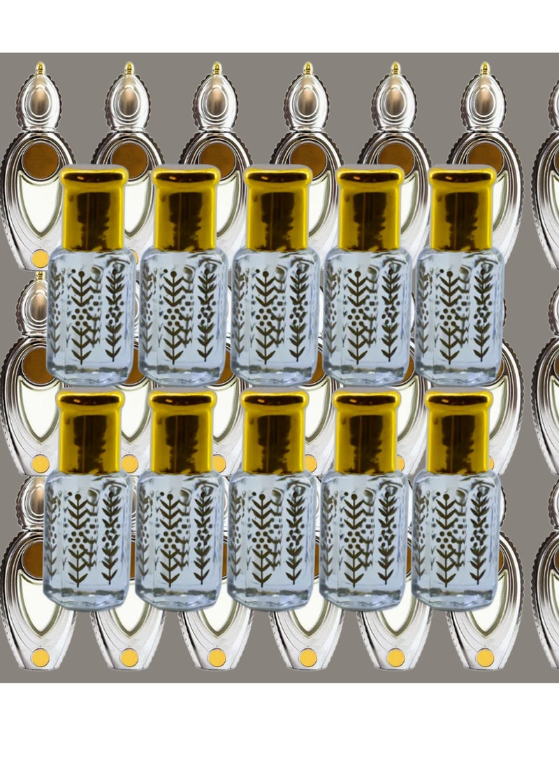 10 قطع زيت عطري وصال نسائي الشفاف الأصلي 6مل