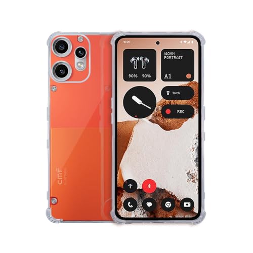 7-Seven 7SEVEN® Back Cover for CMF by Nothing Phone 2 Pro Transparent Mobile Back Case Shock Proof Design Camera Edges Protection Crystal Clear Phone Case Silicon Soft TPU and Flexible Bumper Phone Cover - Image 1