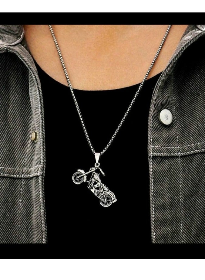 ديلز بيك سلسال رجالي بتصميم راقي وفريد من الاستانلس ستيل - Image 3