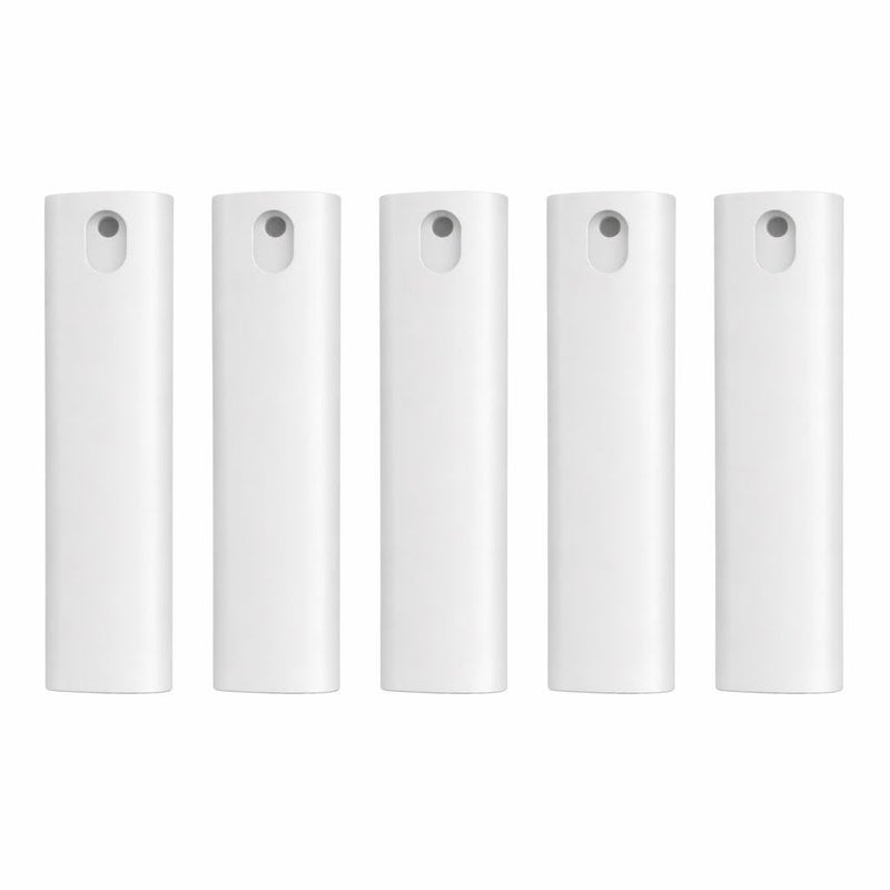 Mini Spray bottles, Small Refillable Containers Set, Empty Fine Mist, Mini Travel Bottle, Suit for Travel, Perfume, Cosmetic, Make-up, Hair Spray and other Liquids- 10ml (5, White)