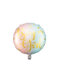 PartyDeco Foil balloon Boy or Girl, 35cm, mix  - Image 1