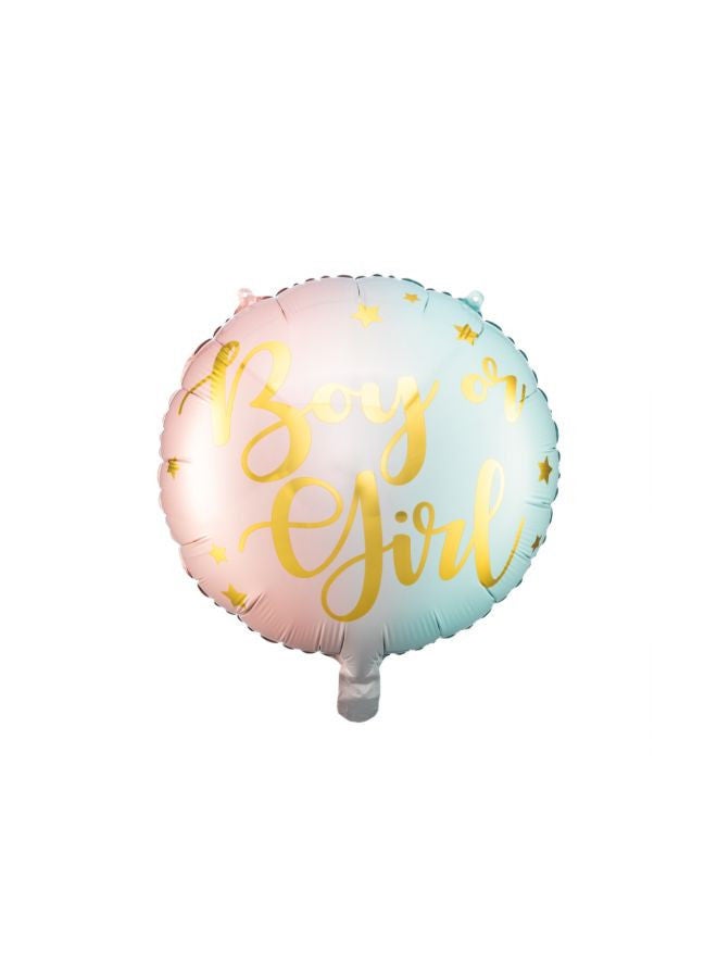 PartyDeco Foil balloon Boy or Girl, 35cm, mix - Image 1