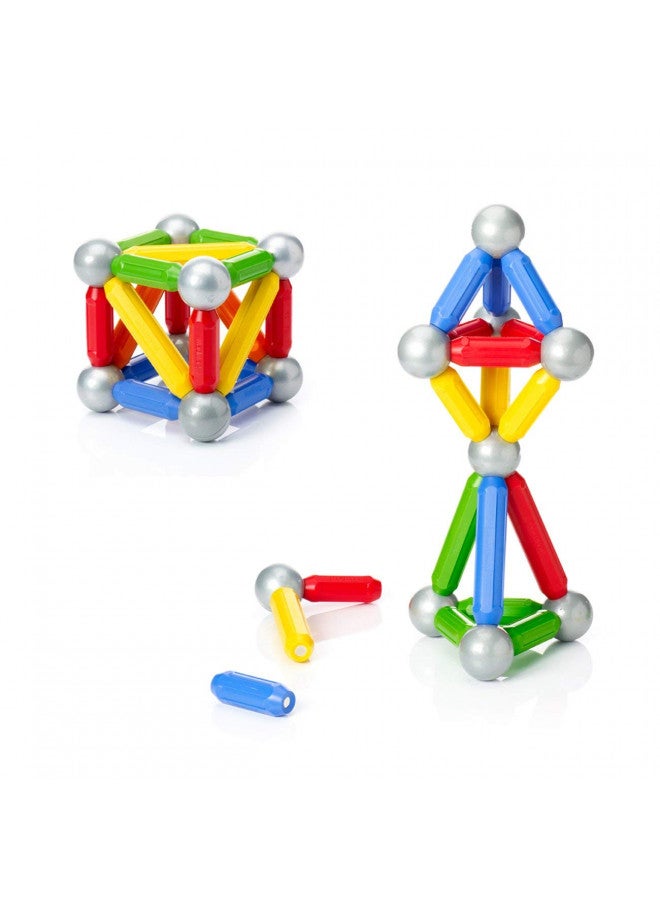 SmartMax مجموعة البناء المغناطيسية سمارت ماكس ستارت XL (42 قطعة) STEM مع قطع بناء آمنة وقوية وكبيرة للأطفال من عمر 3 سنوات فما فوق - Image 4