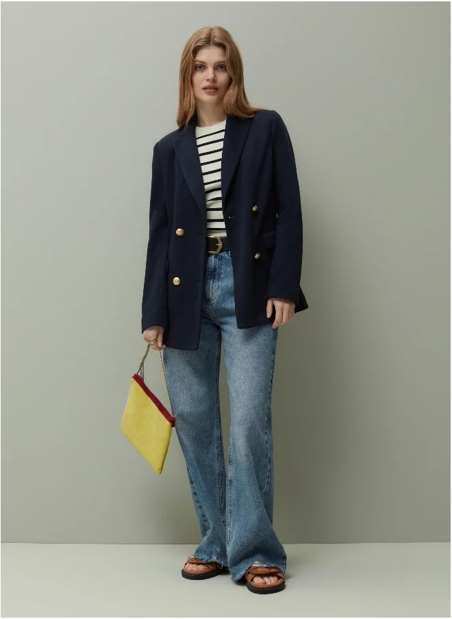 Ovs Ovs Piombo Straight-Fit Jeans With Ripped Hems