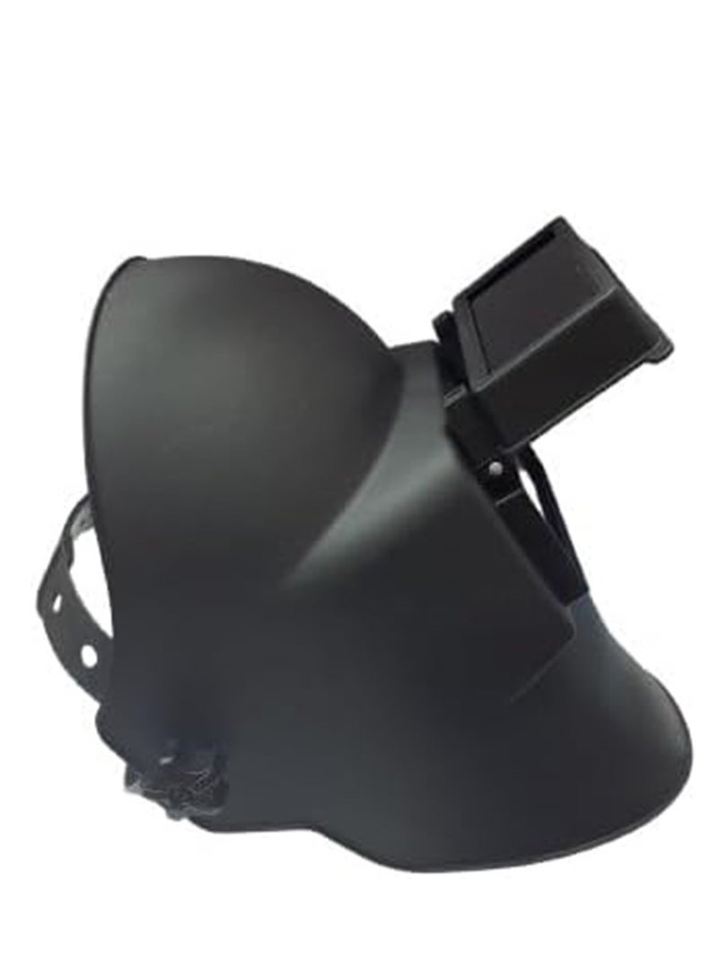 Generic - Qusai Trading Est - Black Welding Helmet with Adjustable Face Shield, Lift Front Lens Holder, Changeable Glass, and Angle Adjustment Wheel for Optimal Eye Protection - Image 1