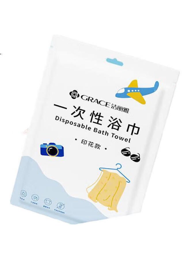 Grace Jieliya Travel Disposable Bath Towel Set, Extra Large, For Face Washing, Travel, Business Trip, 3 Bath Towels + 6 Towels - Image 3