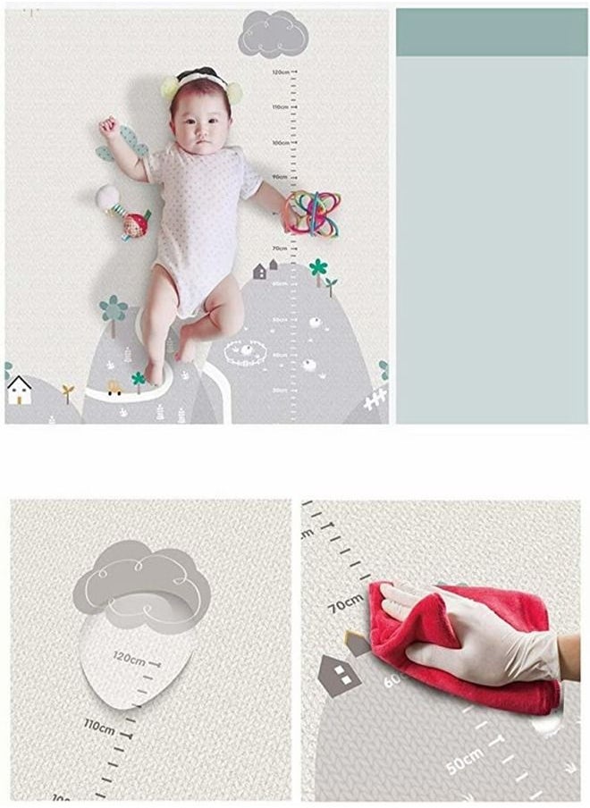 YingZhiLi - Collapsible Baby Play Mat Thickness  Infant Blanket 200x180x1cm - Image 1