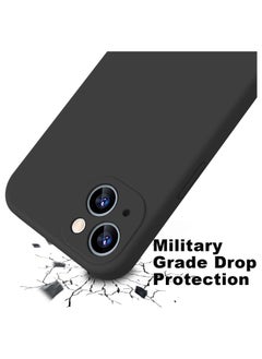 ICARLUS Case for Apple iPhone 14 Plus 6.7 inch Silicone Cover Soft Black  - Image 4