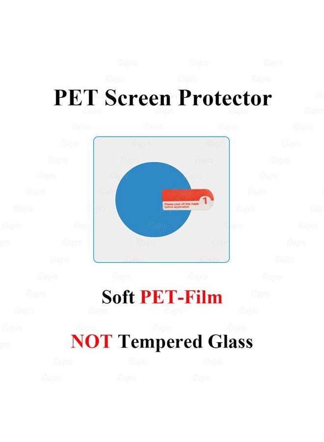 iDaPro Screen Protector for Garmin Fenix 5X Plus/fēnix 5X 51mm Smartwatch [4 Pack] PET Film Anti-Scratch Bubble-Free Easy Installation - Image 2
