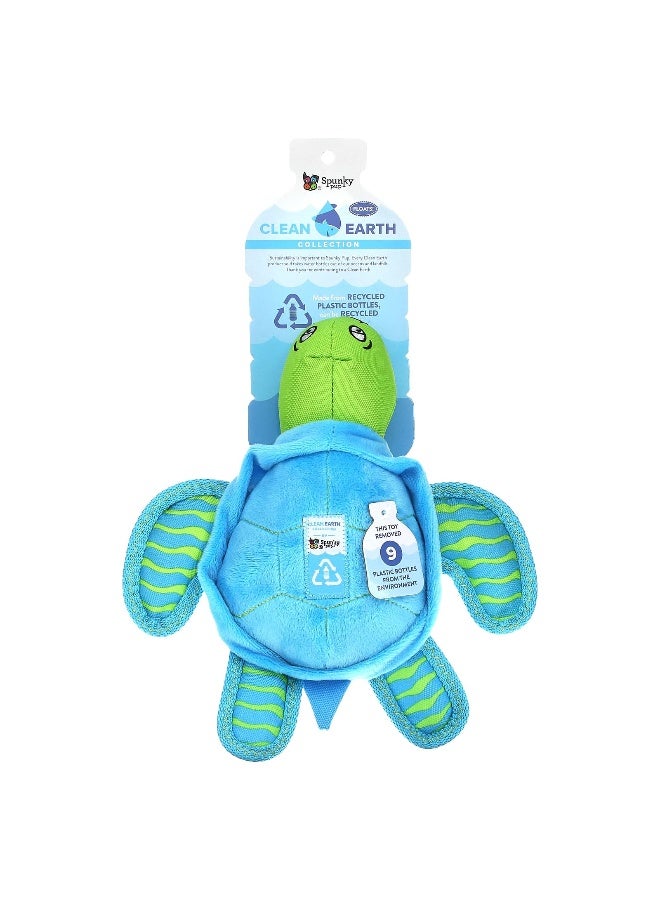 Spunky pup Spunky Pup, Clean Earth Collection, Large Turtle , 1 Toy  - Image 1