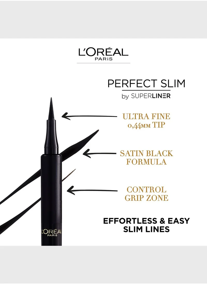 L'OREAL PARIS Superliner Perfect Slim Intense, 01 Black