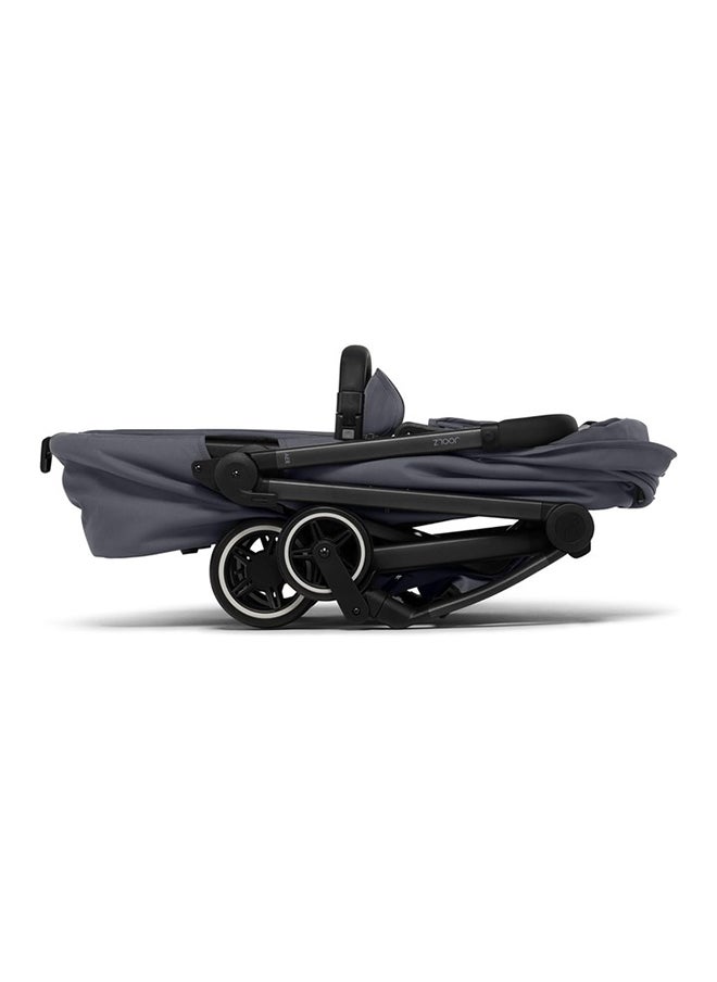 JOOLZ - AER+ Lightweight And Compact Travel Stroller, Up to 50 lb, XXL Sun Hood - Stone Grey - Image 1