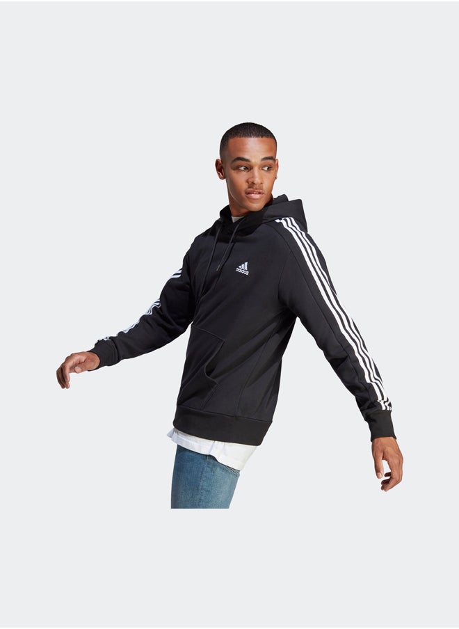 Adidas - Essentials French Terry 3-Stripes Hoodie - Image 1