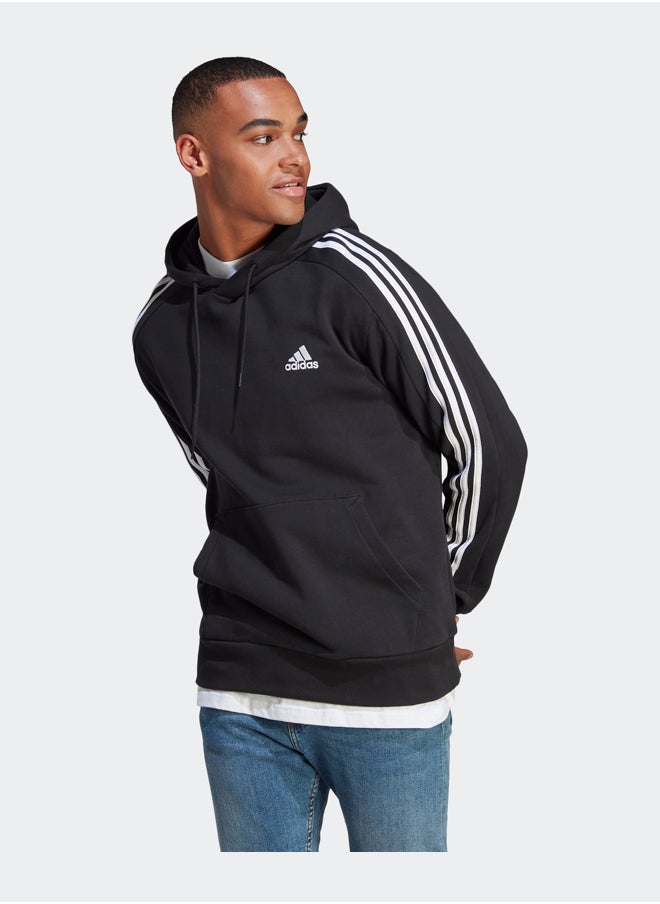 Adidas - Essentials French Terry 3-Stripes Hoodie - Image 1