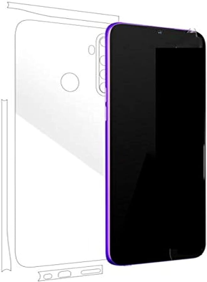 9H Back screen protector gelatin full side clear for realme 5 pro