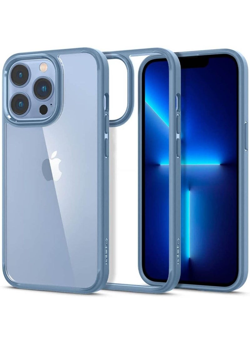 Spigen Ultra Hybrid Case Cover for iPhone 13 PRO - Sierra Blue  - Image 1