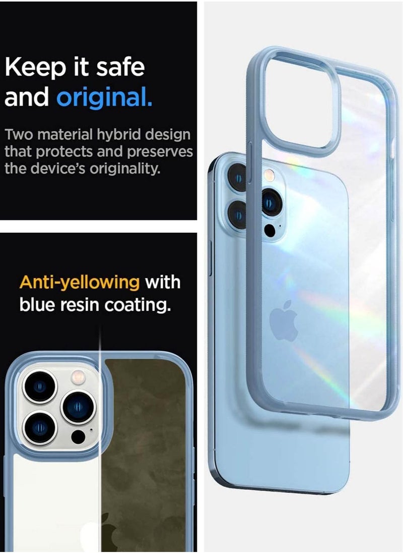 Spigen Ultra Hybrid Case Cover for iPhone 13 PRO - Sierra Blue  - Image 3