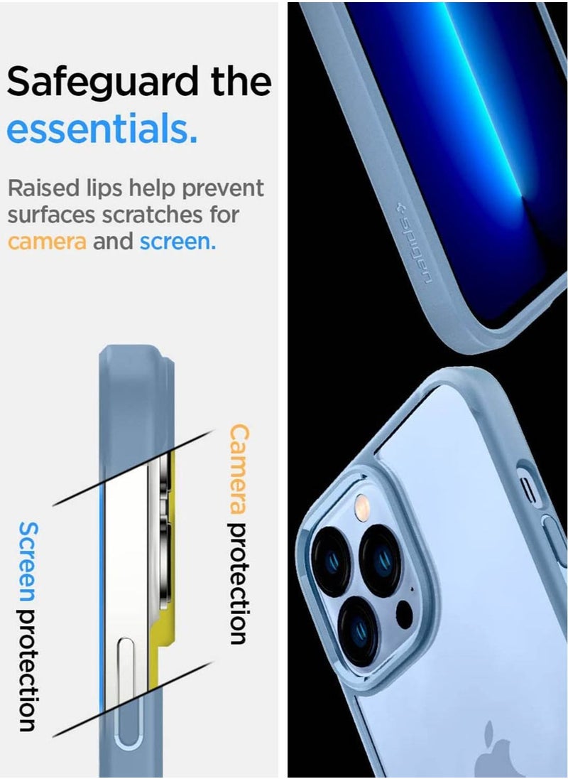 Spigen Ultra Hybrid Case Cover for iPhone 13 PRO - Sierra Blue  - Image 4