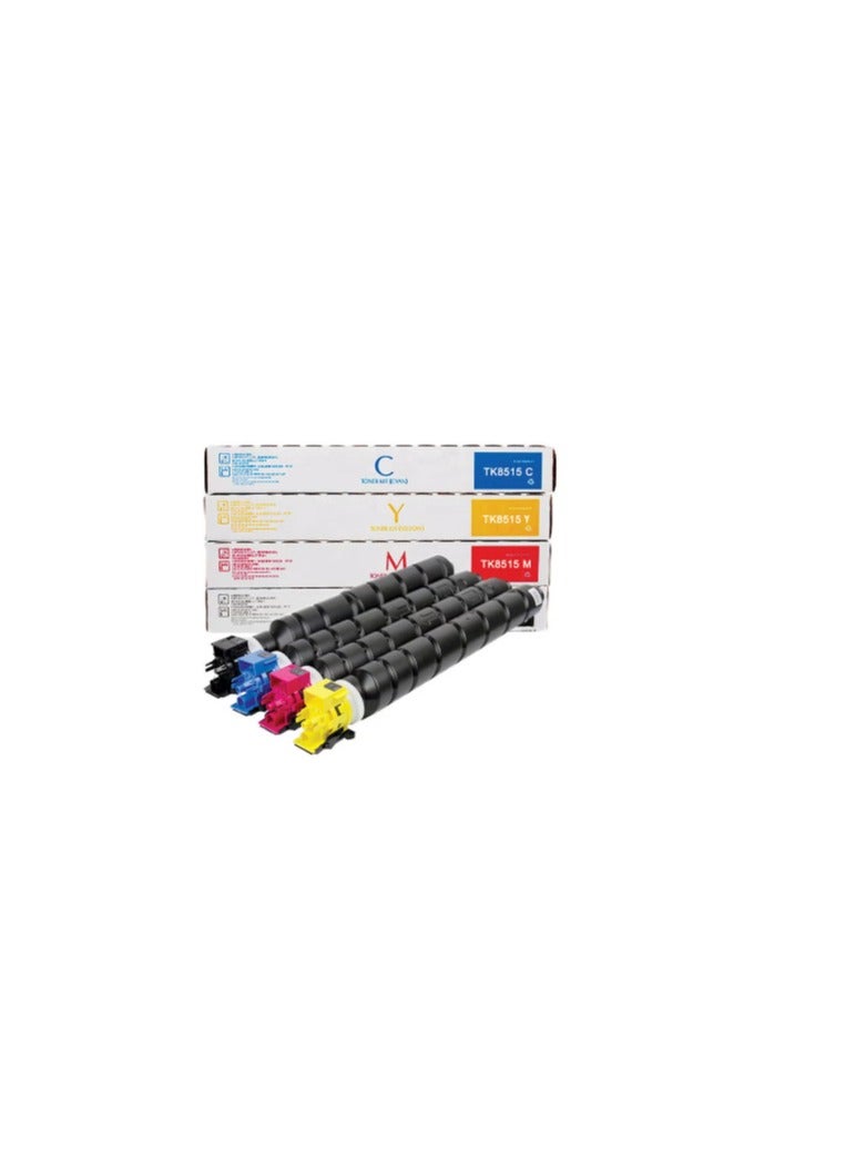 Terabyte Compatible Toner For TK-8515 4 Colour Value Pack For Use TASKalfa 5052ci, 6052ci(BK/C/Y/M) Multicolour - Image 1