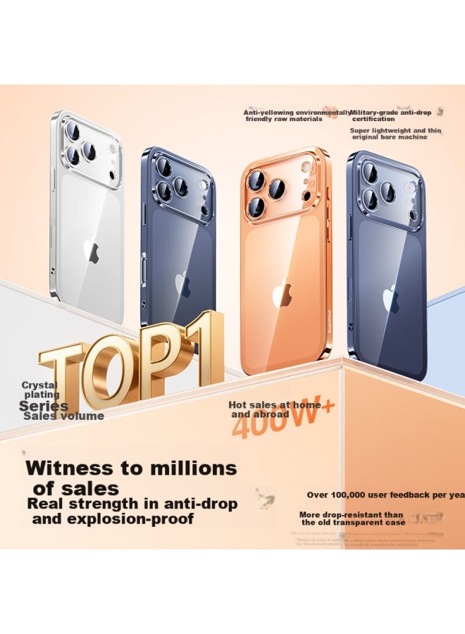 Smartdevil [best Top Product] Iphone 17 Pro Case, Full Lens Protection, Ultra-thin Transparent Silicone Shockproof Soft Shell For Men And Wome - Image 1