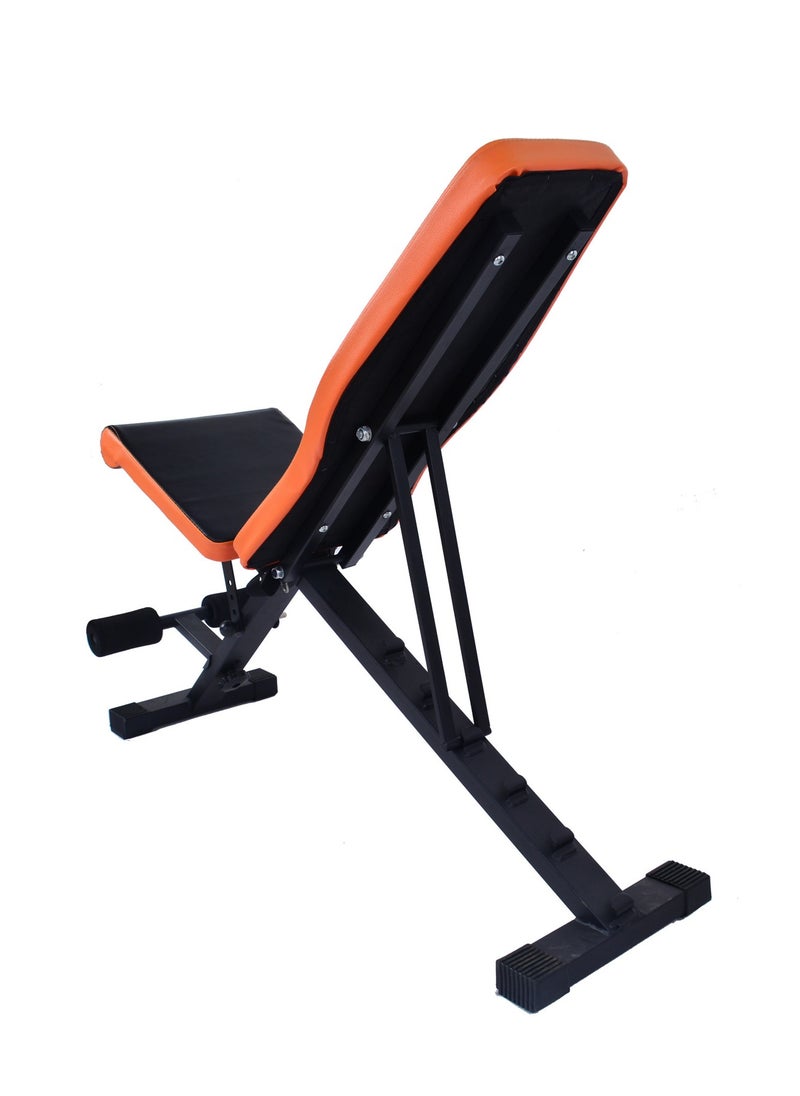 Enjoylifeme - Adjustable Weight Bench for Full Body Workout, Foldable Workout Bench for Home Gym, Multi-Purpose Weight Bench  for Bench Press Sit up Incline Flat Decline - Image 1