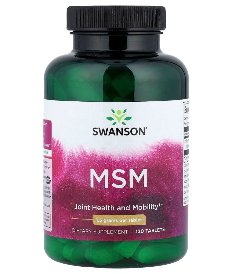 MSM 1500 mg 120 Tablets