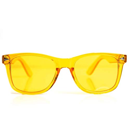 GloFX Yellow Color Therapy Chakra Relax Glasses - Image 1