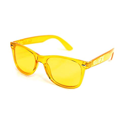 GloFX Yellow Color Therapy Chakra Relax Glasses - Image 2