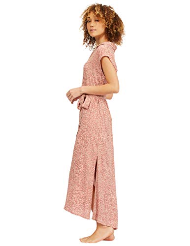 Billabong womens Lovely Ways Button Front Midi Casual Dress, Red Clay, Large US - Image 3