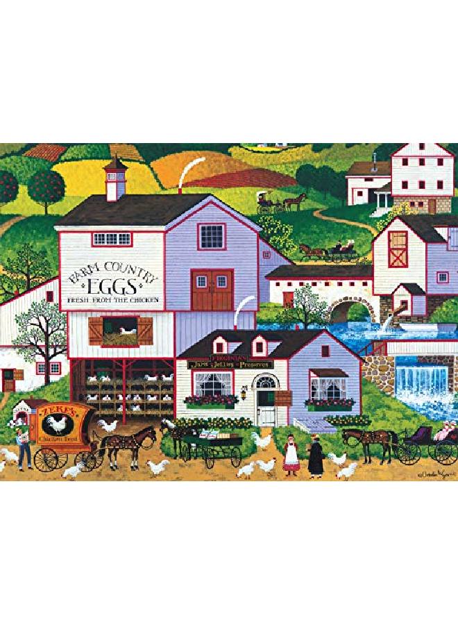 Buffalo Games Charles Wysocki Virginias Nest 1000 Piece Jigsaw Puzzle - Image 1