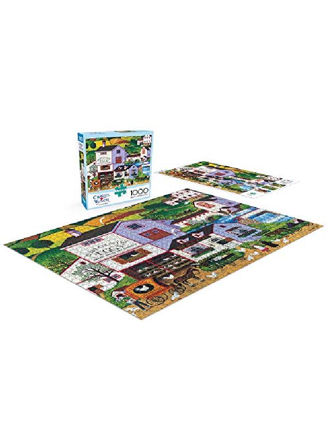 Buffalo Games Charles Wysocki Virginias Nest 1000 Piece Jigsaw Puzzle - Image 5