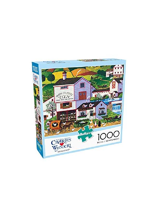 Buffalo Games Charles Wysocki Virginias Nest 1000 Piece Jigsaw Puzzle - Image 4