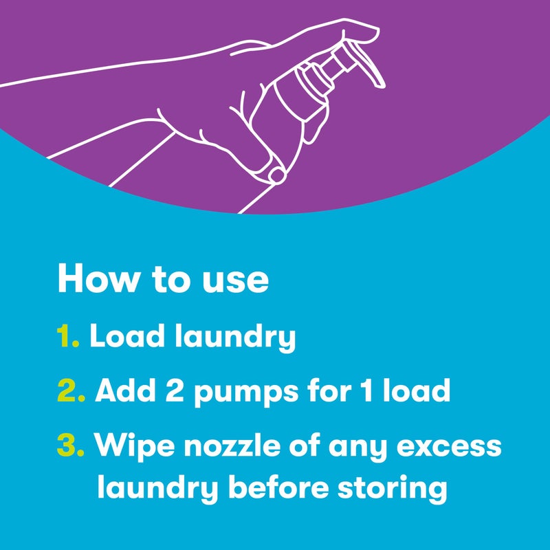 ECOS Ultra Concentrated Liquid Laundry Detergent, Sustainable Aluminum Bottle, Up to 78 Washer Loads - Hypoallergenic Laundry Soap - High Efficiency & Standard Machine Washing - Lavender, 16 Fl Oz - Image 3