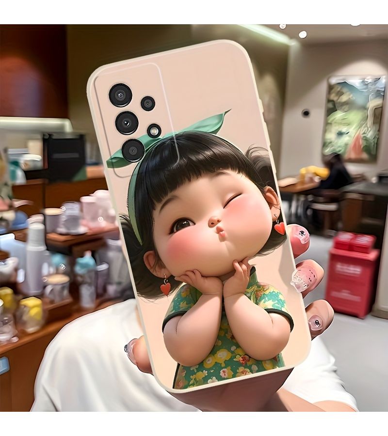 For Samsung Galaxy A52s 5G Mixed Color Printed Soft Phone Case Cute Cool Stylish Artistic Design - Image 4