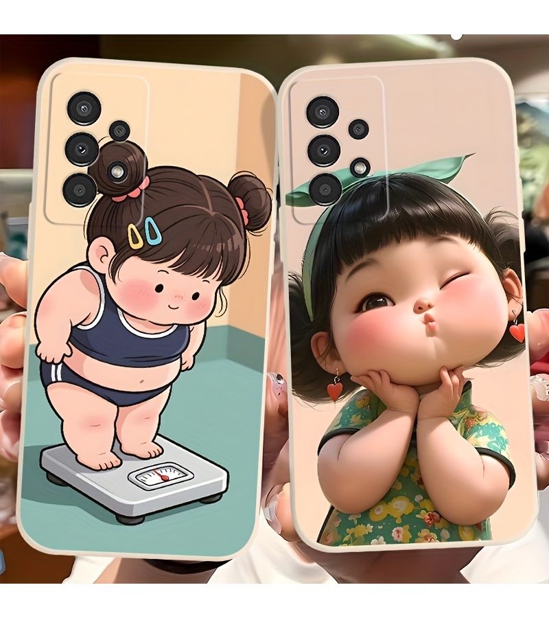 For Samsung Galaxy A52s 5G Mixed Color Printed Soft Phone Case Cute Cool Stylish Artistic Design - Image 1