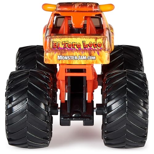 Monster Jam, Official Grave Digger Vs. El Toro Loco Die-Cast Monster Trucks, 1:64 Scale, Kids Toys for Boys Ages 3 and up - Image 5