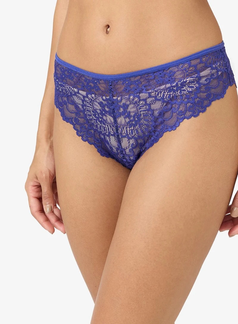 ELLA 3 Pack Cheeky Lace Brief