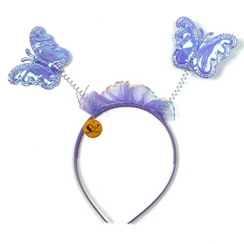 Sage Square Fairy Butterfly Costume Wings for Baby Girl (Purple) - Image 2