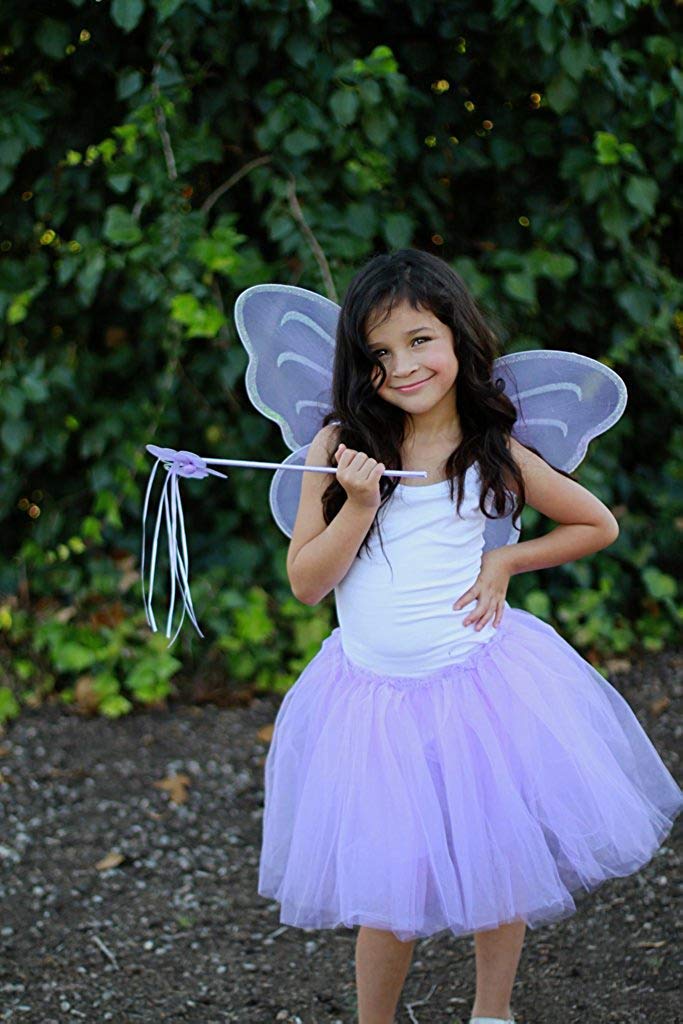 Sage Square Fairy Butterfly Costume Wings for Baby Girl (Purple) - Image 4
