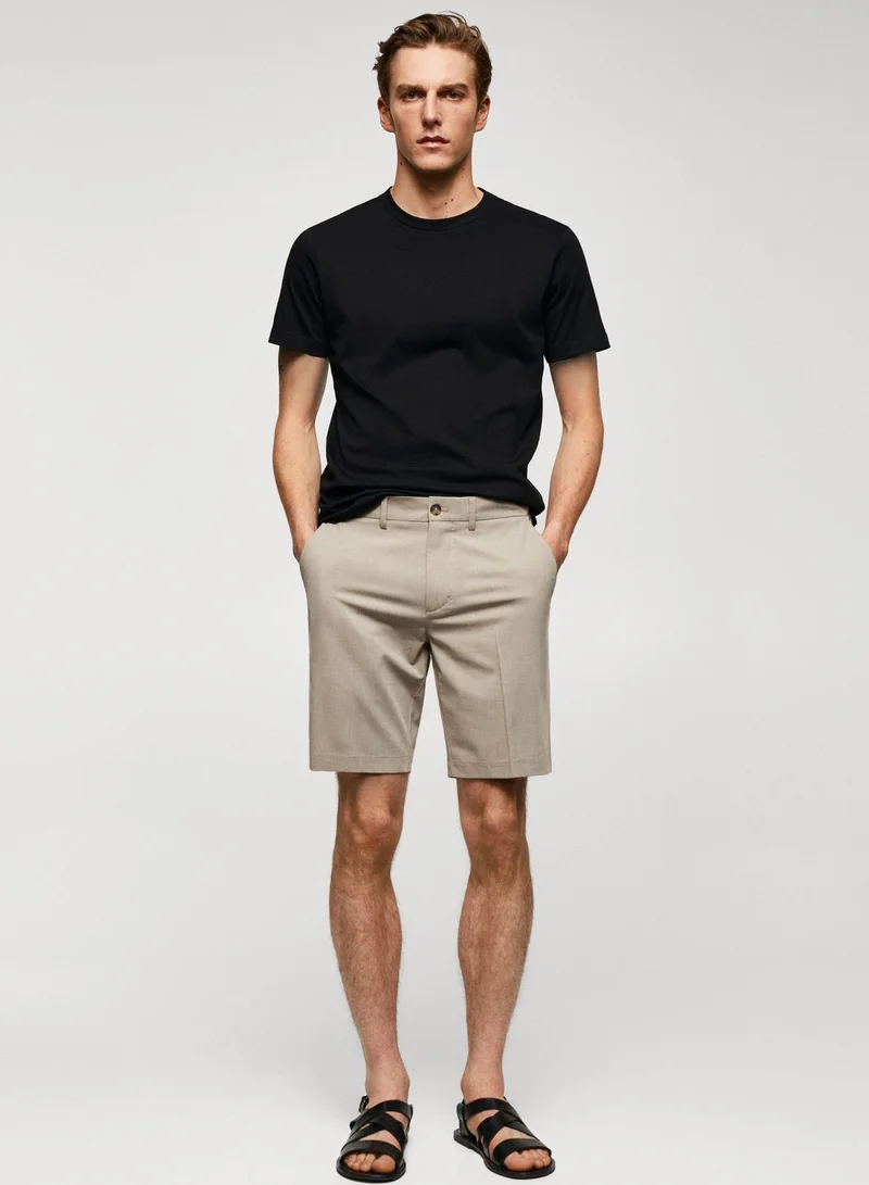 مانجو مان Essential Crew Neck T-Shirt