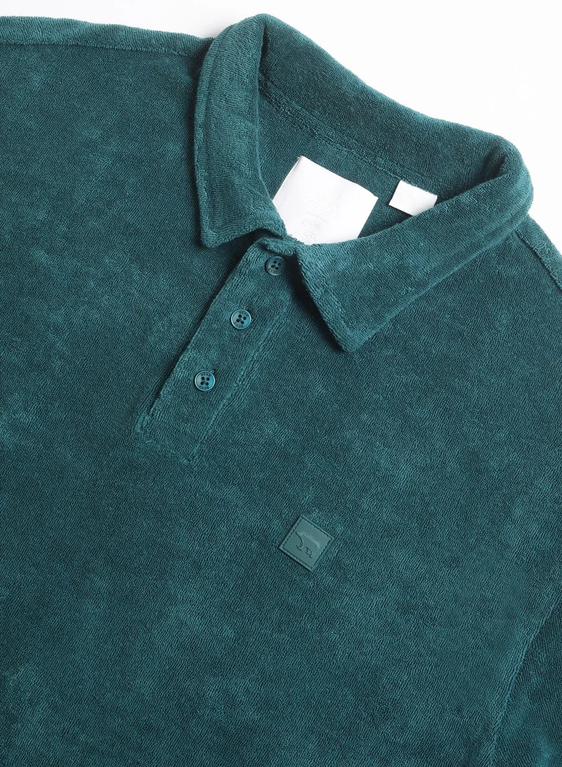 THE BEAR HOUSE Men’s Polo T-Shirt – Soft, Breathable Cotton, Classic Fit for All-Day Comfort, Stylish Casual Shirt for Summer, Everyday Wear & Outdoor Activities