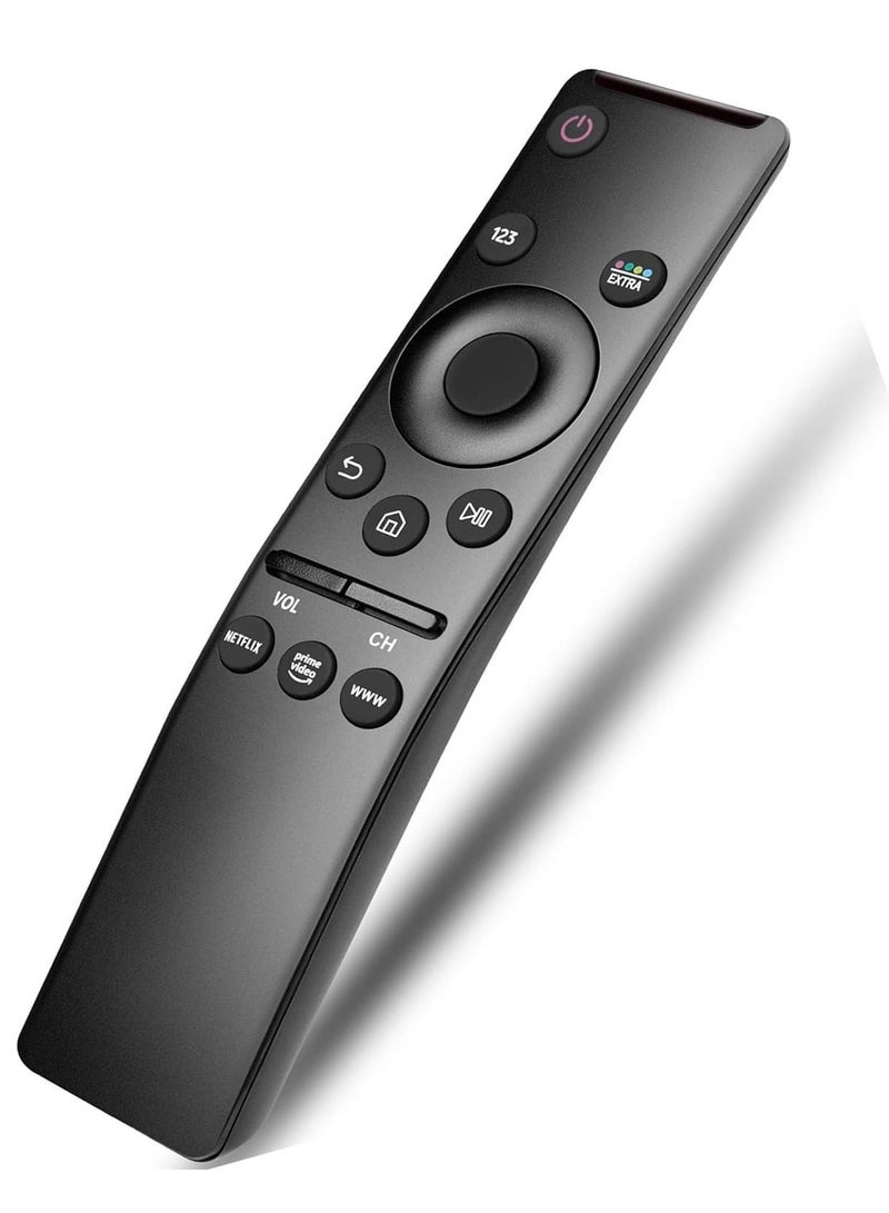 Universal Remote Control Compatible With All Samsung Smart TV, QLED TV, LED TV, UHD TV, HDR SUHD Curved HDTV 3D 4K 8K Samsung TV remote control, With Netflix, Prime Video Buttons - Image 1