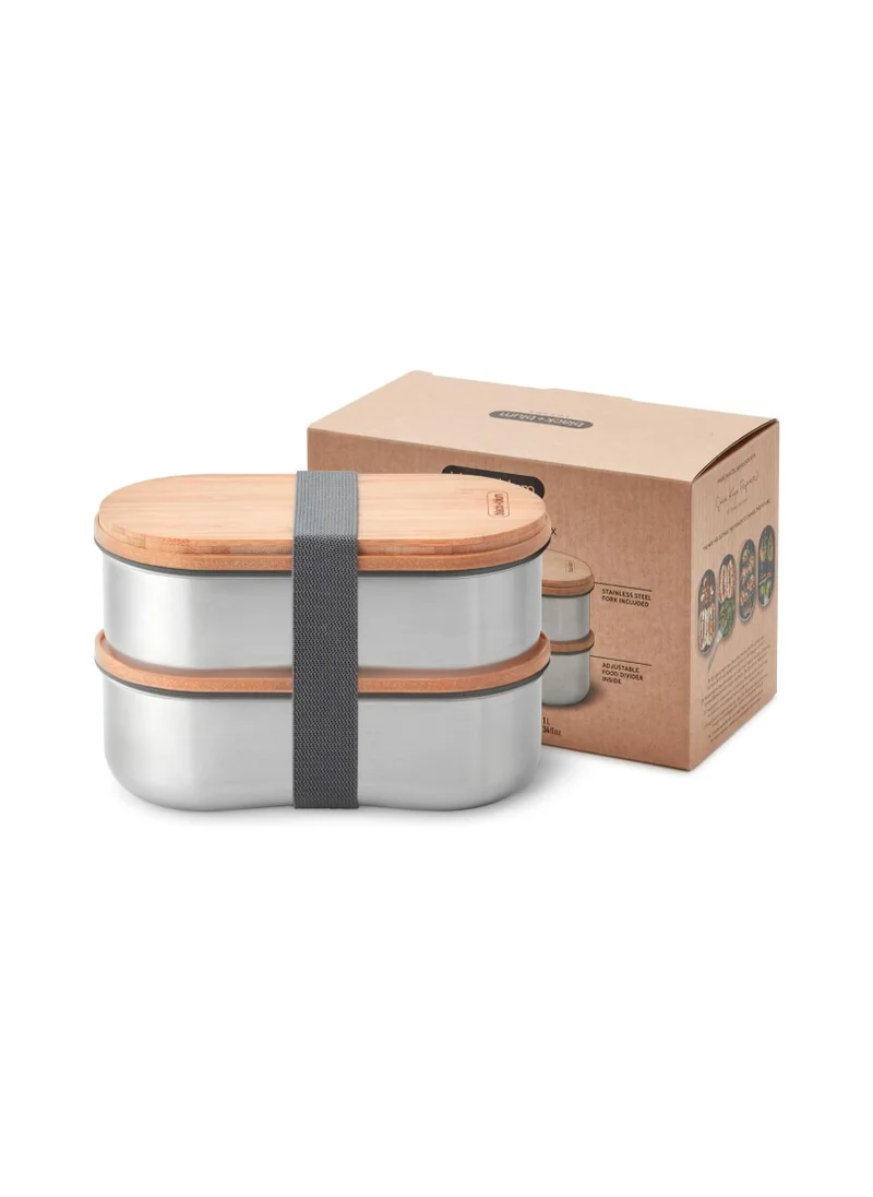بلاك آند بلم Bento Box Stainless Steel Slate