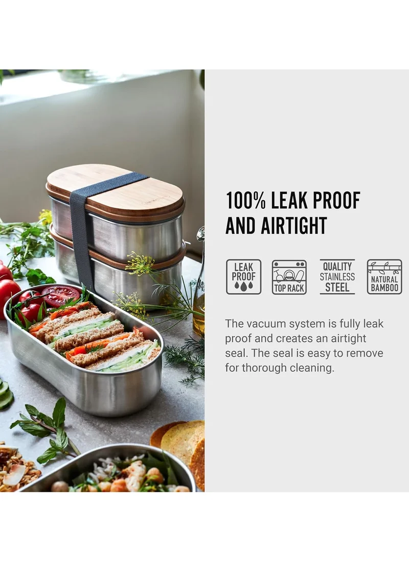 بلاك آند بلم Bento Box Stainless Steel Slate