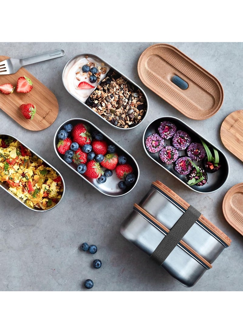 Black and Blum - Bento Box Stainless Steel Slate - Image 1