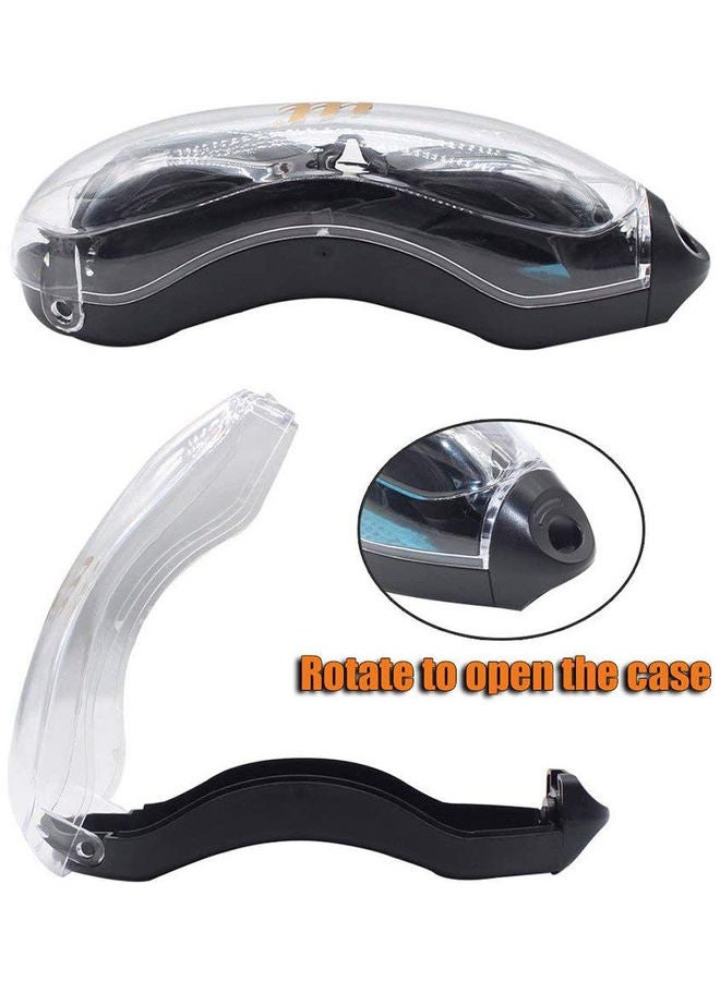 يو-هومي طقم مكون من نظارة واقية للسباحة مع غطاء للرأس 23x11x7سم - Image 3