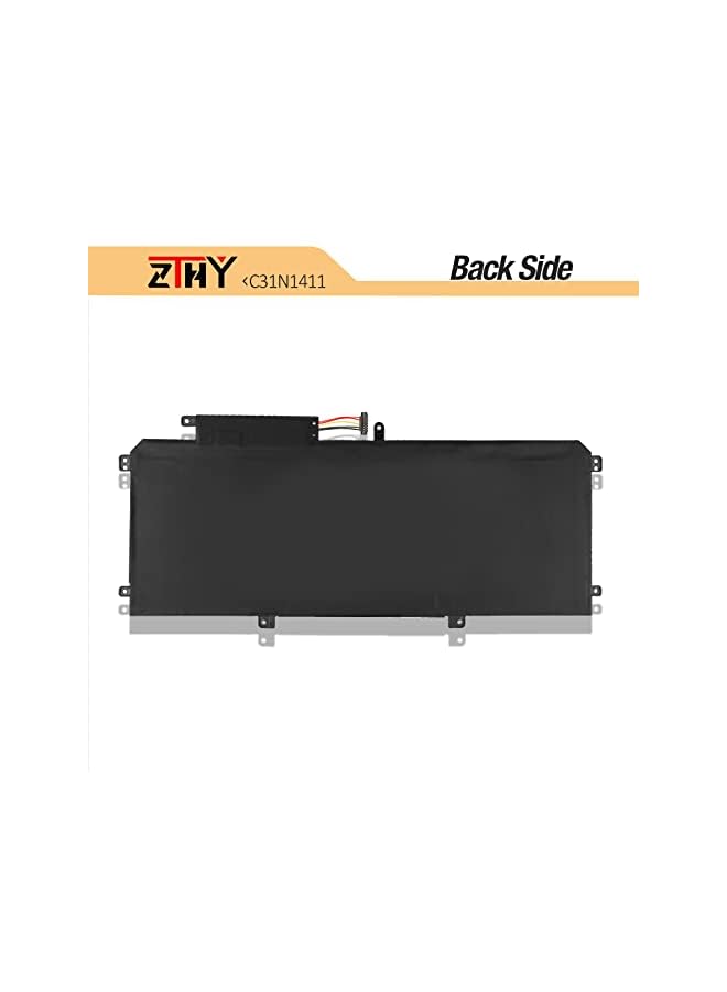 ZTHY 11.4V 45Wh C31N1411 Laptop Battery Replacement For Asus Zenbook Ux305 Ux305F Ux305Fa Ux305C Ux305Ca U305 U305F U305Fa U305Ua U305Ca U305La Series Notebook 0B200-01180000 - Image 5