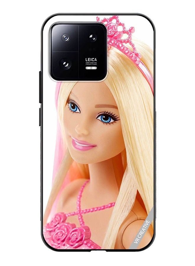 VR CREATIVE Protective Case Cover For Xiaomi 13 Barbie With Hair Design Multicolour - Image 1